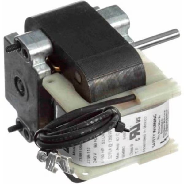 Fasco C-Frame Motor, 1/100 HP, 1260 RPM, 240V, OAO, Fasco, Mfr#: K101